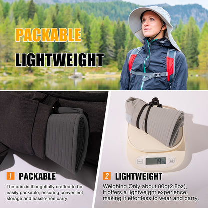 Emma Women's Waterproof Ponytail  Sun Hat