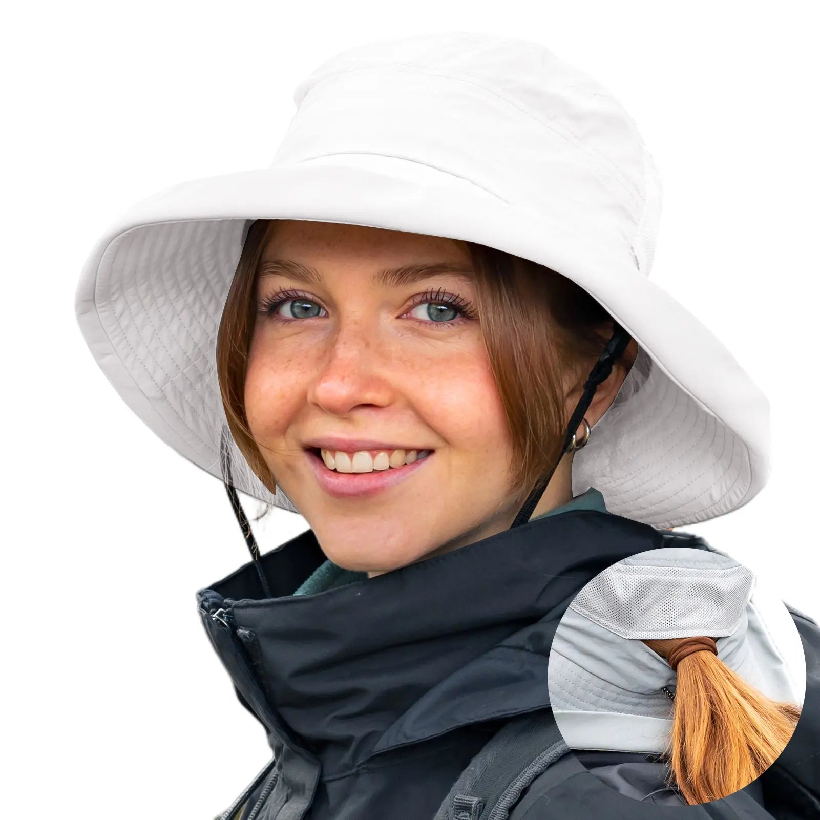 AYAMAYA Waterproof Bucket Sun Hat - UV Protection Wide Brim Packable For Travel