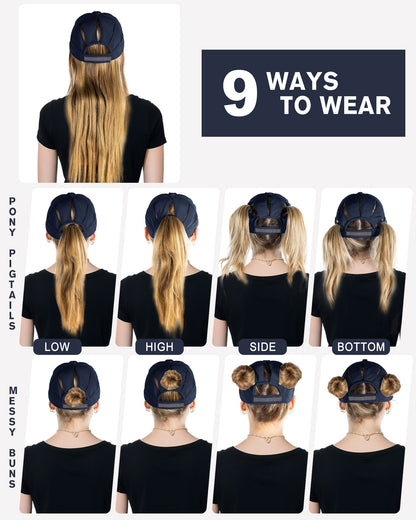 Ava Ponytail Baseball Cap
