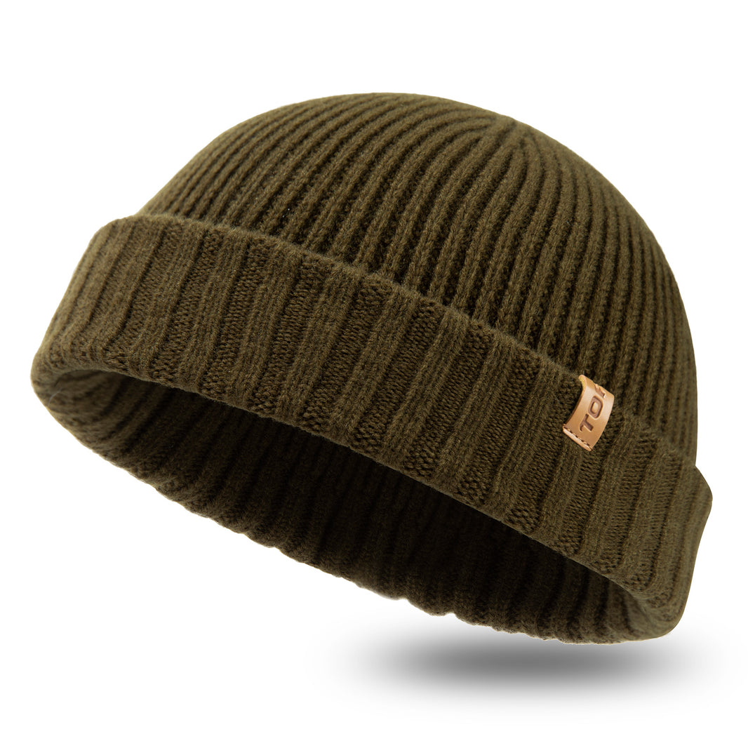 Liam Dockside Merino Wool Beanie – 100% Soft, Warm & Breathable Winter Cap