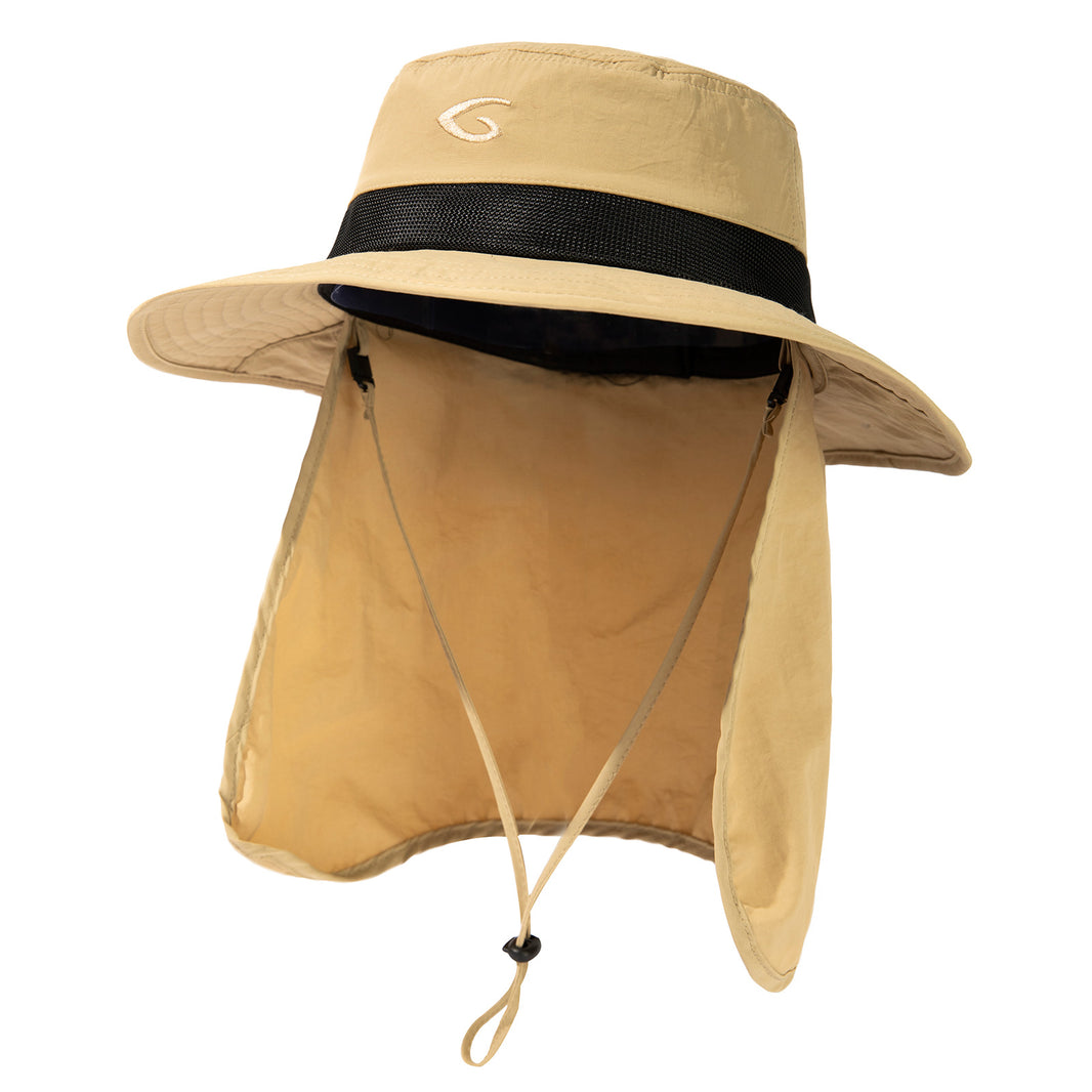 Harrison Waterproof Neck Flap Bucket Hat