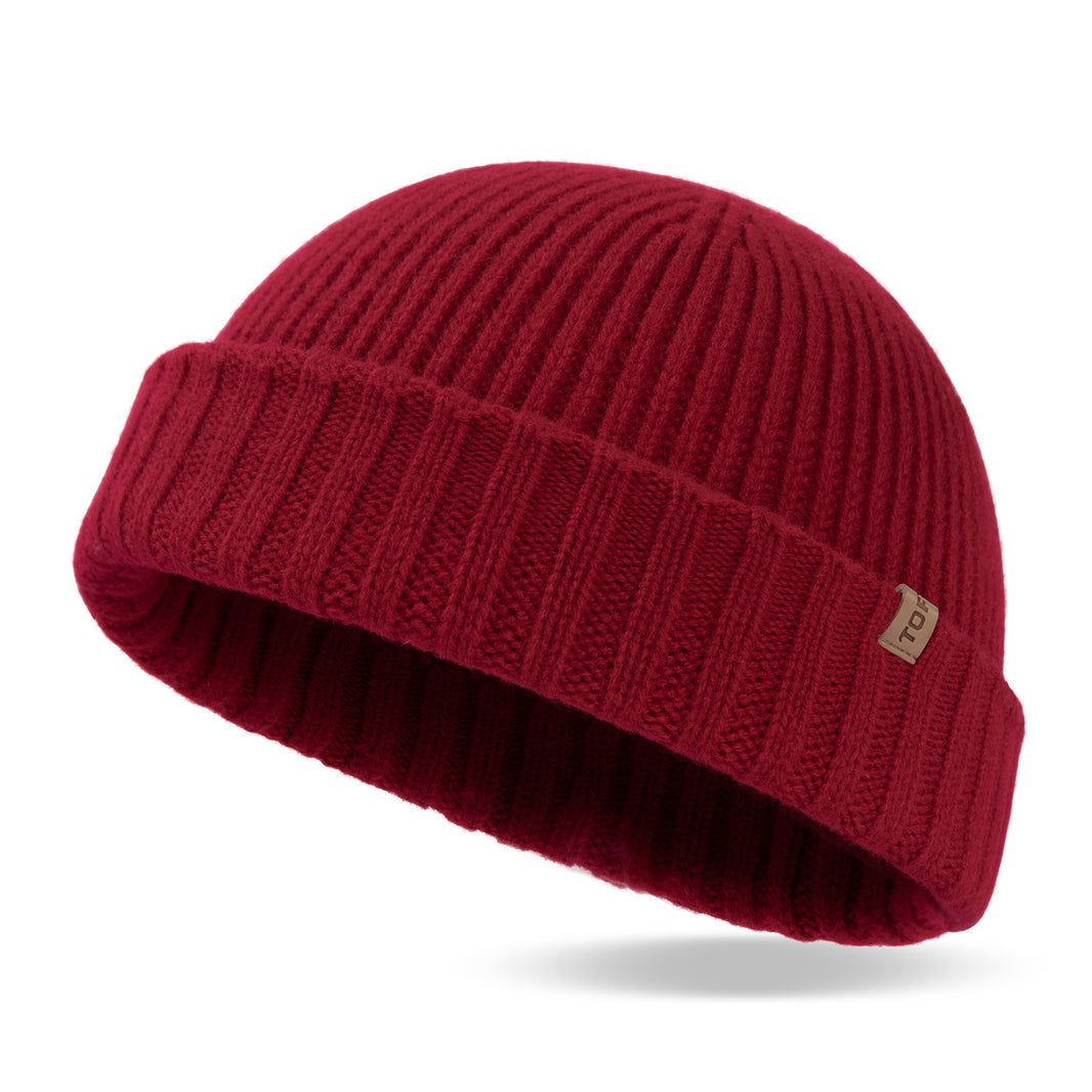 Liam Dockside Merino Wool Beanie – 100% Soft, Warm & Breathable Winter Cap