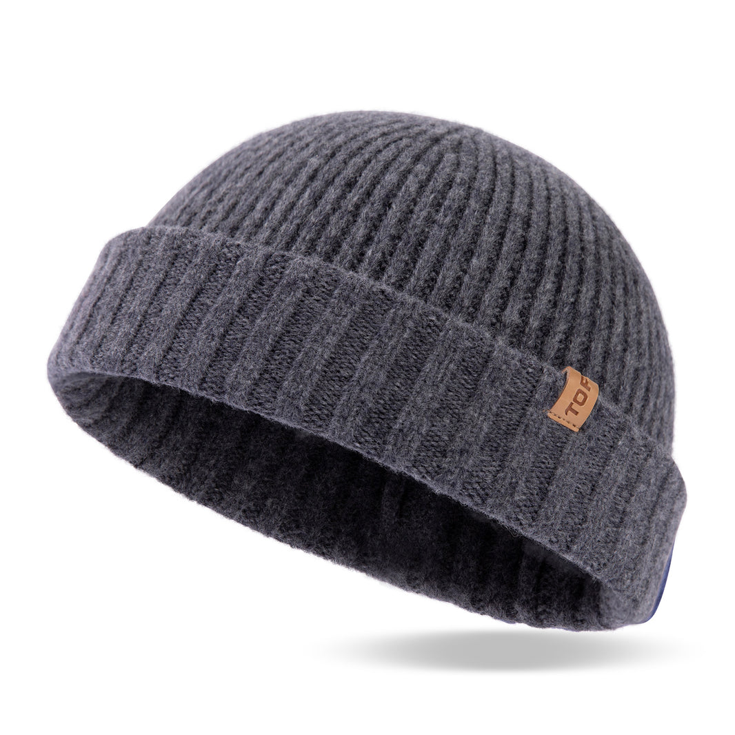 Liam Dockside Merino Wool Beanie – 100% Soft, Warm & Breathable Winter Cap