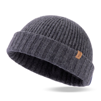 Liam Dockside Merino Wool Beanie – 100% Soft, Warm & Breathable Winter Cap