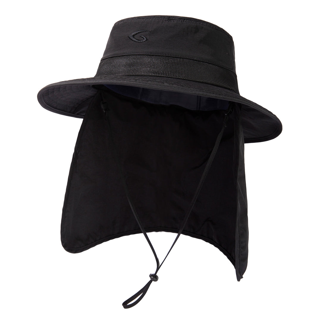 Harrison Waterproof Neck Flap Bucket Hat