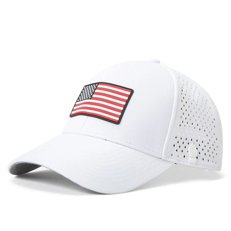 American Flag Golf Cap UVCoolix™ Cooling Snapback
