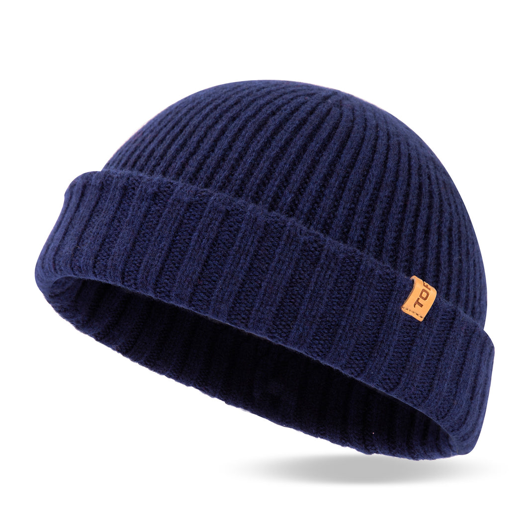 Liam Dockside Merino Wool Beanie – 100% Soft, Warm & Breathable Winter Cap