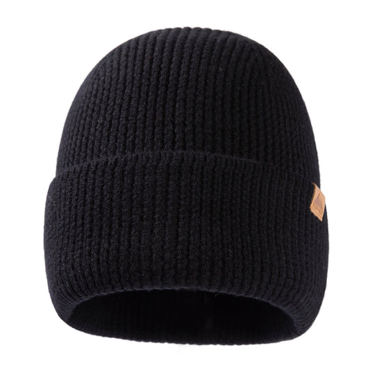 TOP-EX XL/XXL 100% Merino Wool Cuffed Beanie Hat TOP-EX