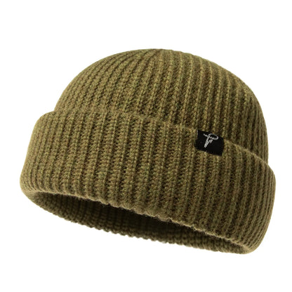 Merino Wool Short Fisheman Beanie L/XL/XXL TOP-EX