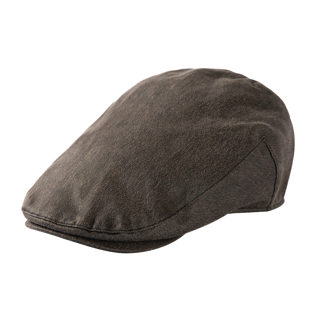 Waterproof Waxed Cotton Flat Cap M/L/XL/XXL/3XL TOP-EX