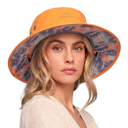 ChicPony™ UVCoolix Cooling Ponytail Bucket Sun Hat