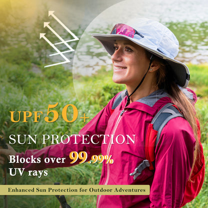 Harper Women's Waterproof Ponytail Bucket Hat