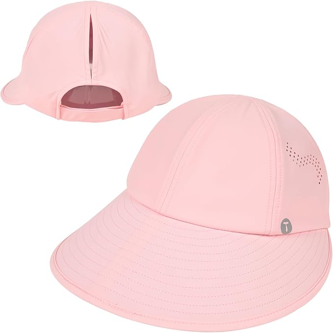 ChicPony™ Cooling High Ponytail Sun Visor Hat