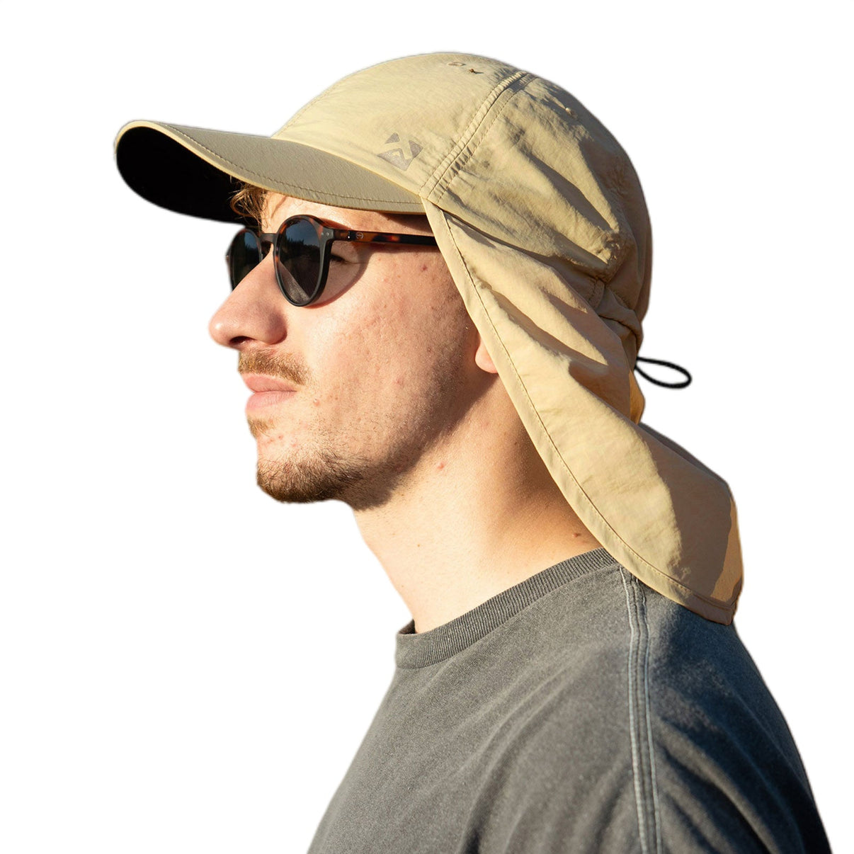 UV50+ Waterproof Neck Flap Baseball Sun Cap M/L/XL/XXL TOP-EX