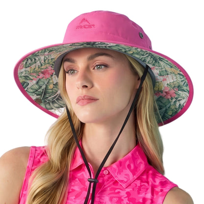ChicPony™ UVCoolix Cooling Ponytail Bucket Sun Hat