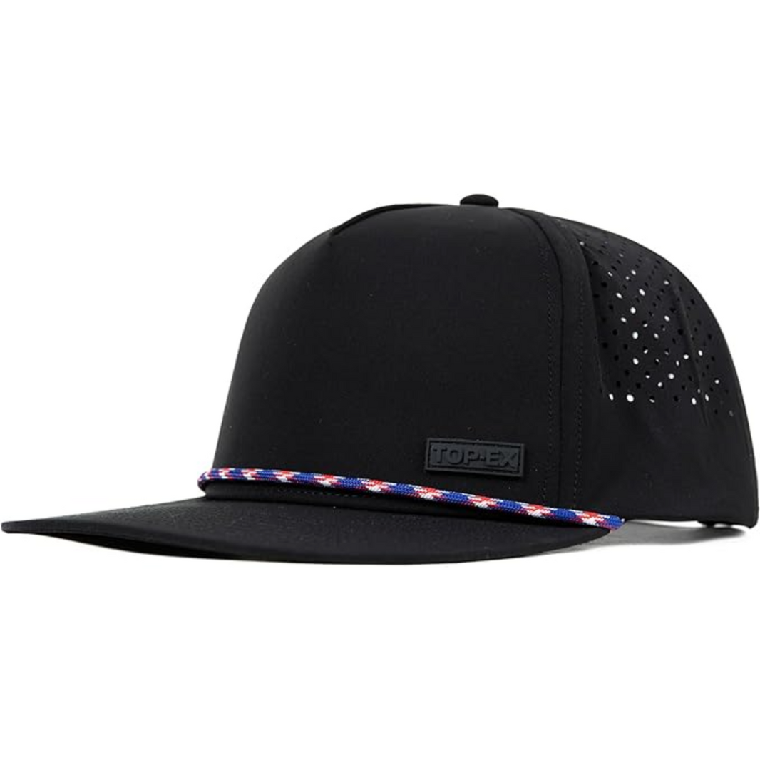 Uvcoolix™ Waterproof Golf Snapback Hat for Men Breathable Flat Bill Cap XL XXL