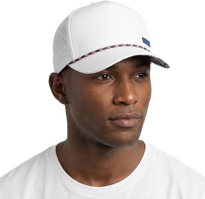 Uvcoolix™ Rope Snapback Hat for Men Water Resistant Breathable Golf Cap