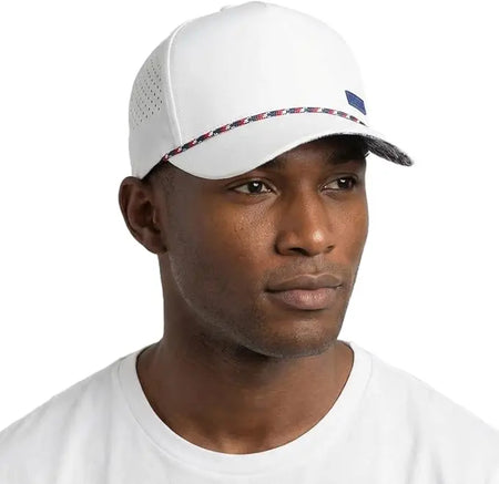 Uvcoolix™ Rope Snapback Hat for Men Water Resistant Breathable Golf Cap TOP-EX