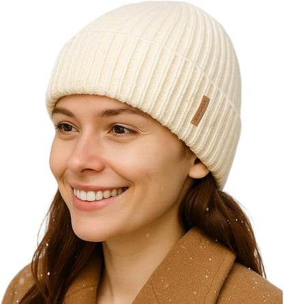 DryKnit™ Waterproof Fleece Lined Thermal Beanie Hat