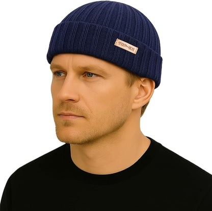 PolarWool™ 100% Merino Wool Fisherman Beanie