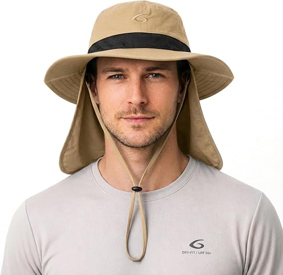 UVCoolix™ Cooling Sun Hat with Neck Flap UPF 50+