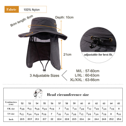 DryLoop™ All-Weather Neck Shield Sun Hat