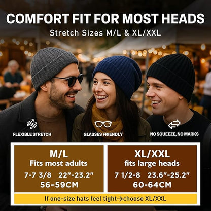 PolarWool™ 100% Merino Wool Fisherman Beanie