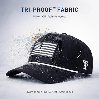Uvcoolix™ Rope Snapback Hat for Men Water Resistant Breathable Golf Cap