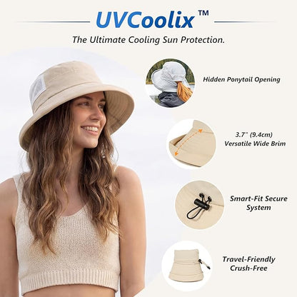 BreezeShield™ PonyStyle Bucket Sunhat UV50+