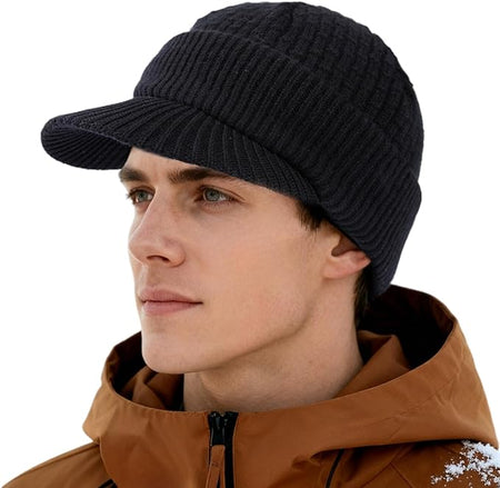 PolarWool™ Merino Wool Beanie with Brim