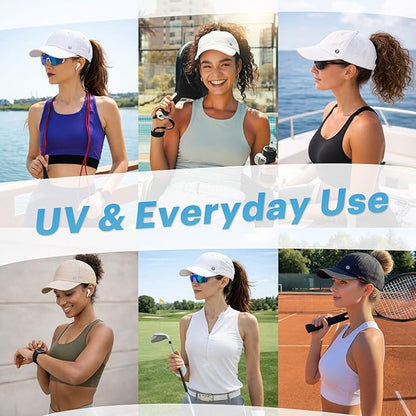 ChicPony™ Cooling Ponytail Sports Cap UPF 50+
