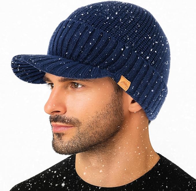 DryKnit™ Waterproof Merino Wool Beanie – Polartec® Fleece Lined Winter Hat