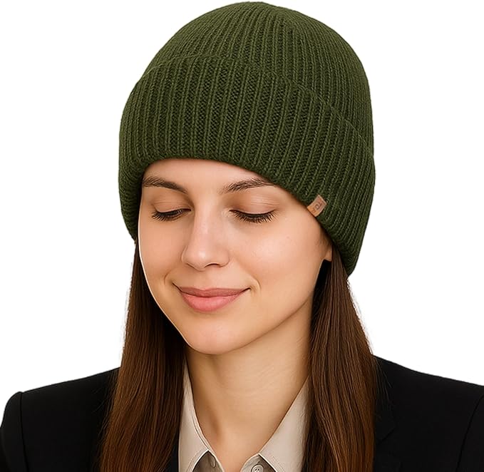 PolarWool™ Satin-Lined Merino Wool Beanie
