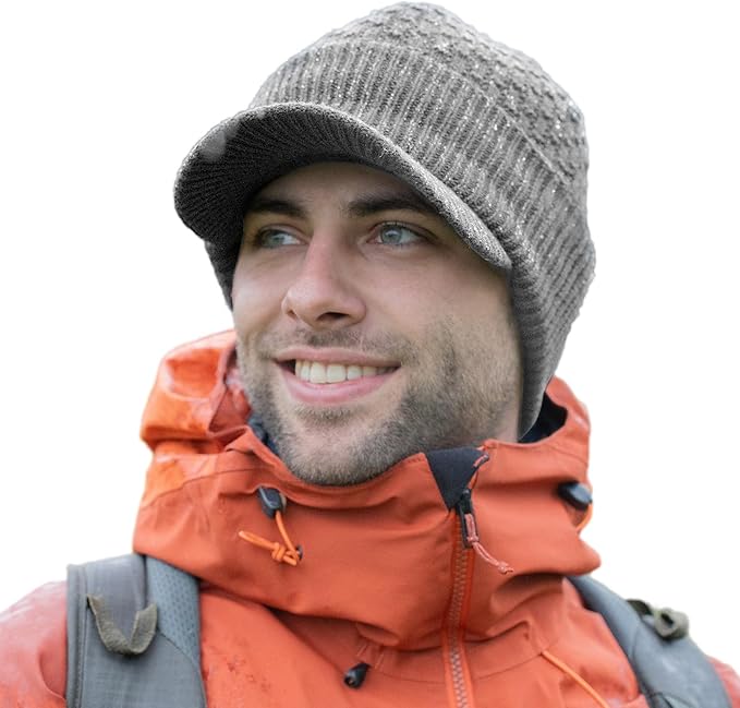 PolarWool™ Merino Wool Beanie with Brim