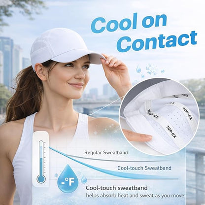 ChicPony™ Cooling Ponytail Running Cap