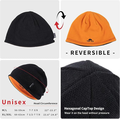 PolarWool™ Reversible Wool Beanie for Men & Women