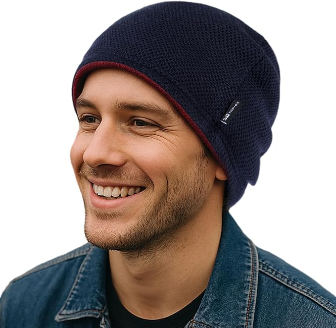 PolarWool™ Reversible Wool Beanie for Men & Women
