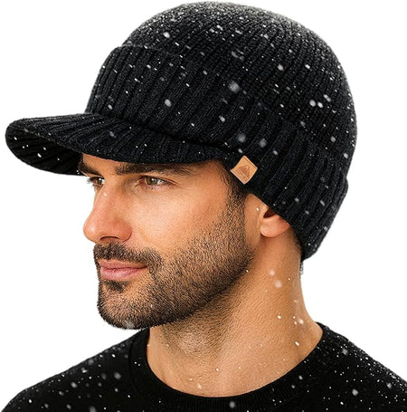 DryKnit™ Waterproof Merino Wool Beanie – Polartec® Fleece Lined Winter Hat