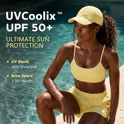 ChicPony™ UVCoolix Cooling Ponytail Cap UPF 50+