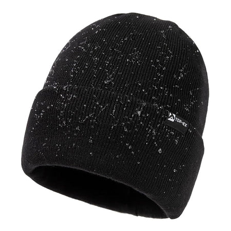 DryKnit™ Waterproof Merino Wool Beanie – Fleece Lined Warm Winter Hat for Large Heads