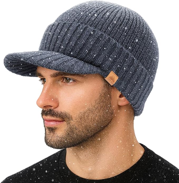 DryKnit™ Waterproof Merino Wool Beanie – Polartec® Fleece Lined Winter Hat
