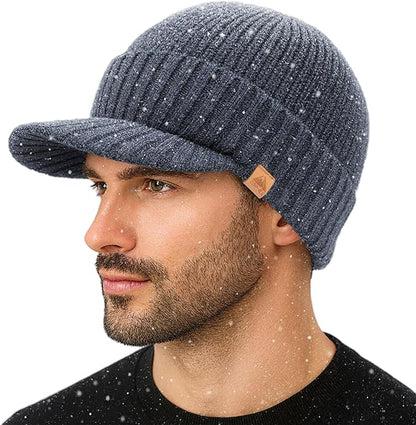 DryKnit™ Waterproof Merino Wool Beanie – Polartec® Fleece Lined Winter Hat