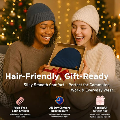 PolarWool™ Satin-Lined Merino Wool Beanie