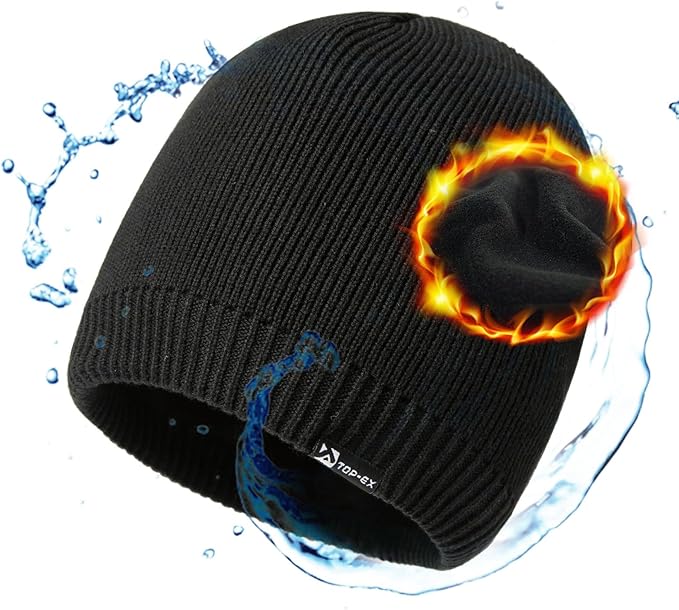 DryKnit™ x Polartec® Waterproof Wool Beanie – Warm, Breathable & Fleece Lined