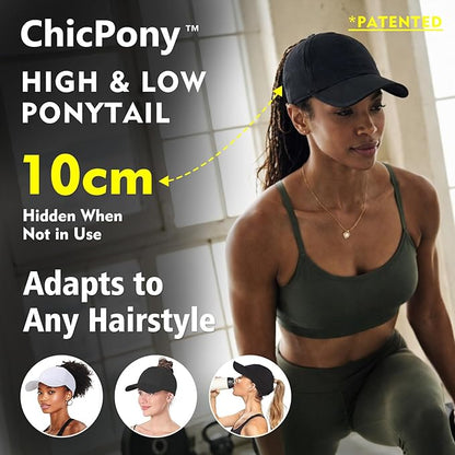 ChicPony™ Cooling UV50 Ponytail Baseball Cap