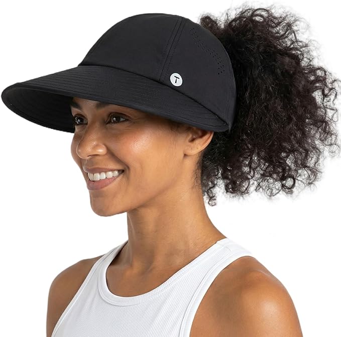 ChicPony™ Cooling High Ponytail Sun Visor Hat