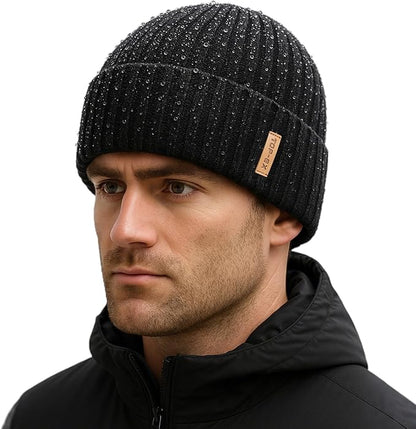 DryKnit™ Waterproof Fleece Lined Thermal Beanie Hat