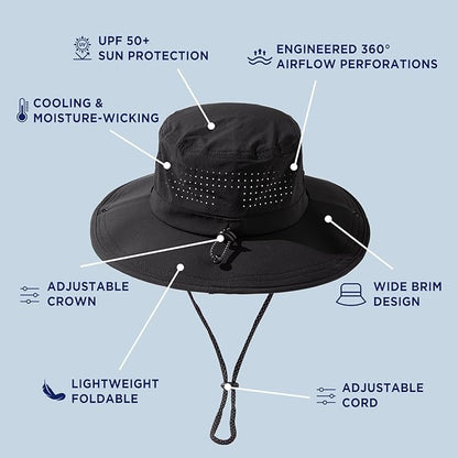 UvCoolix™ Cooling Wide Brim Sun Hat UPF 50+