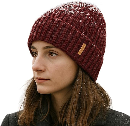 DryKnit™ Waterproof Fleece Lined Thermal Beanie Hat