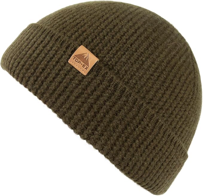 PolarWool™ 100% Merino Wool Fisherman Beanie for Men & Women
